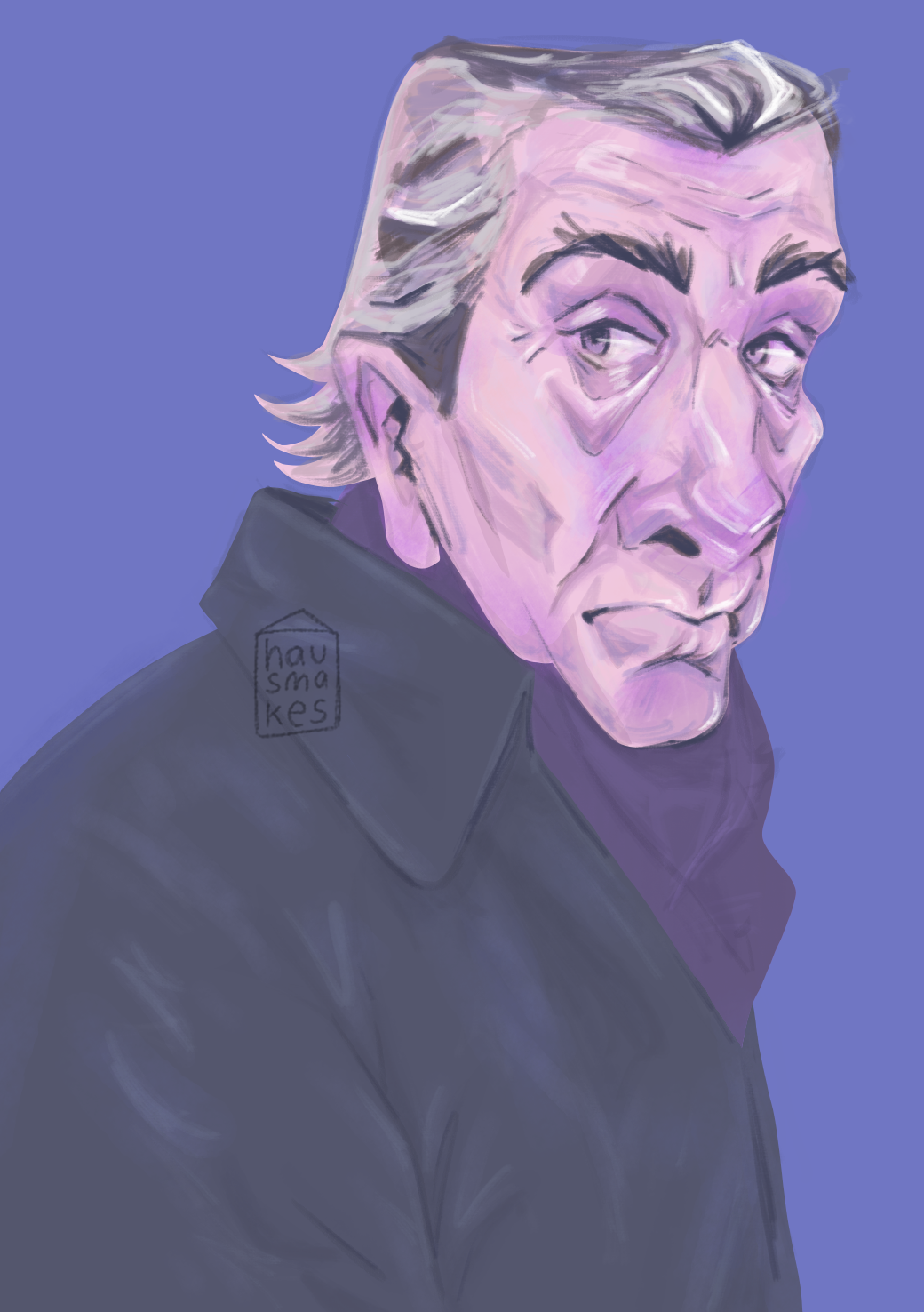 Illustration Cold Man